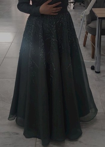 Nakışlı Abiye Elbise/nişanlık - Görsel 2