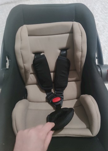 Koyu Kahverengi Bebek Oto Koltuğu - Görsel 4