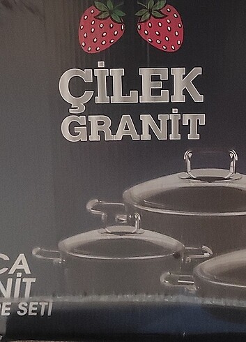 7 parça granit seti 