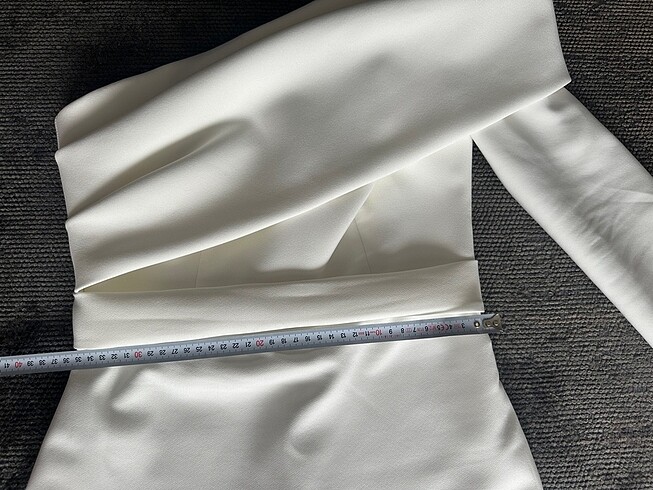 Keikei tek kol söz nişan elbisesi - Görsel 6