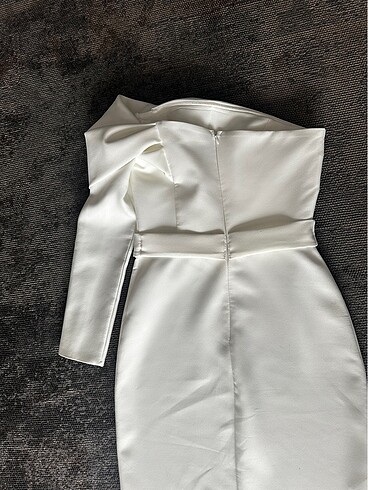 Keikei tek kol söz nişan elbisesi - Görsel 11