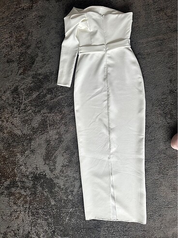 Keikei tek kol söz nişan elbisesi - Görsel 9
