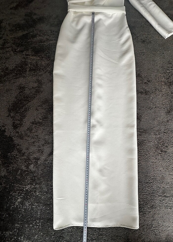 Keikei tek kol söz nişan elbisesi - Görsel 5