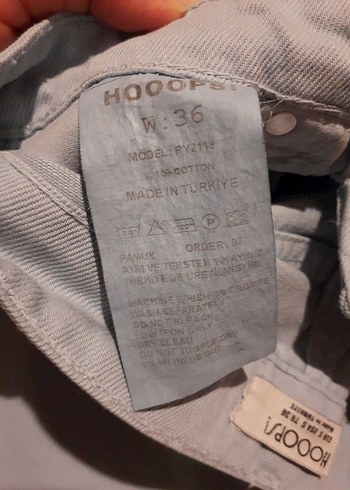 HOOOPSTORE Mavi Jeans Pantolon - Görsel 7
