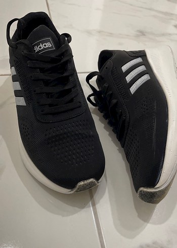 36 Beden siyah Renk Adidas Siyah Kadın Spor Ayakkabı