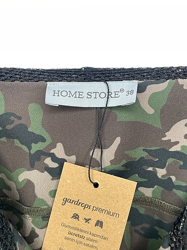38 Beden yeşil Renk Home Store Spor Dış Giyim %70 İndirimli.