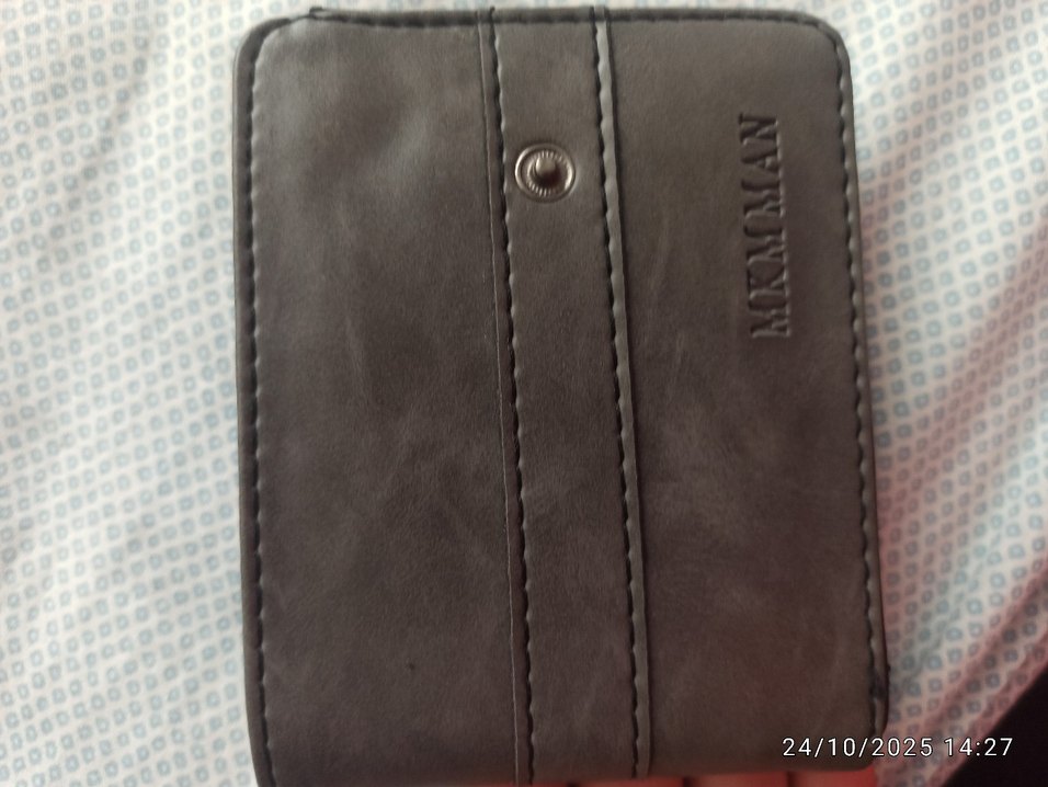 Gri Minimalist Erkek Cüzdan - Görsel 4