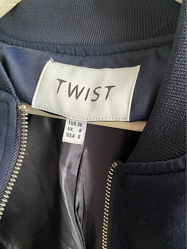 s Beden lacivert Renk Twist ceket
