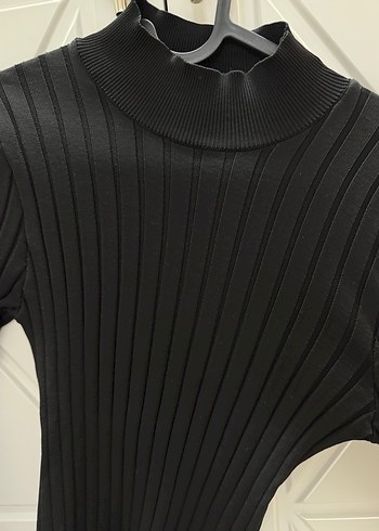 Kırmızı Balıkçı Yaka Kadın Kazak - Görsel 5