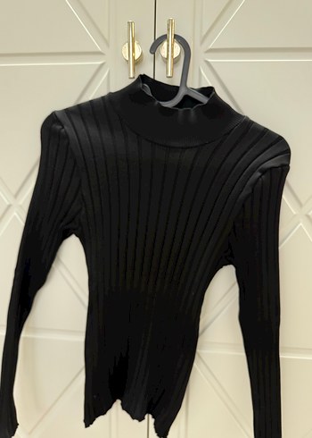 Kırmızı Balıkçı Yaka Kadın Kazak - Görsel 6