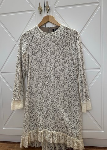 Dantel Detaylı tesettür ikili takım - Görsel 2