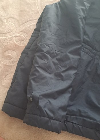 Lacivert Erkek Çocuk Kapüşonlu Kaban - Görsel 6