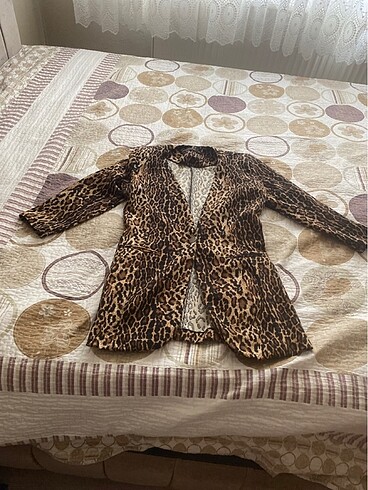 Leopar yetim kol ceket