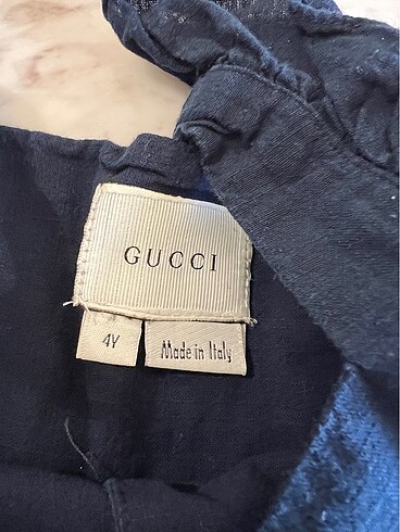 4 Yaş Beden Gucci Elbise