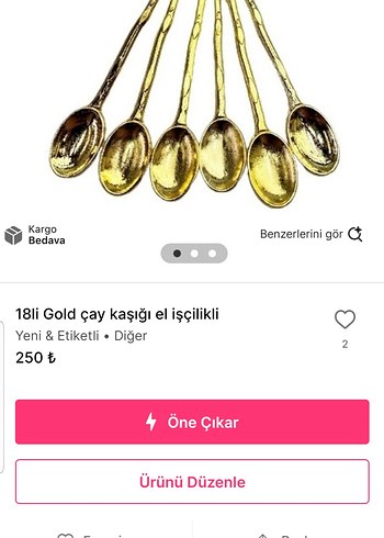 18li çay kaşığı