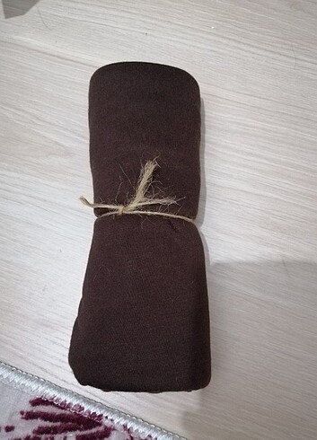 Acı kahve penye şal 