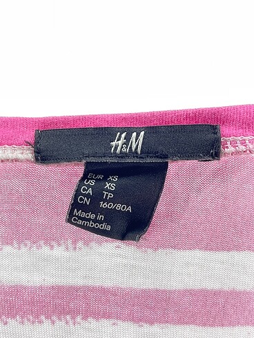 xs Beden pembe Renk H&M Kısa Elbise %70 İndirimli.