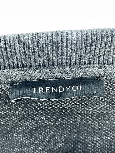l Beden gri Renk Trendyol & Milla Sweatshirt %70 İndirimli.