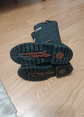 Siyah Tokalı Çocuk Biker Dizüstü Bot - Görsel 5