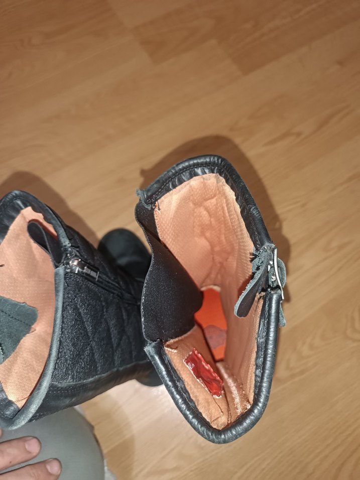 Siyah Tokalı Çocuk Biker Dizüstü Bot - Görsel 4