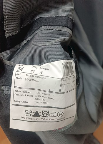 ALTINYILDIZ CEKET 54 beden - Görsel 2