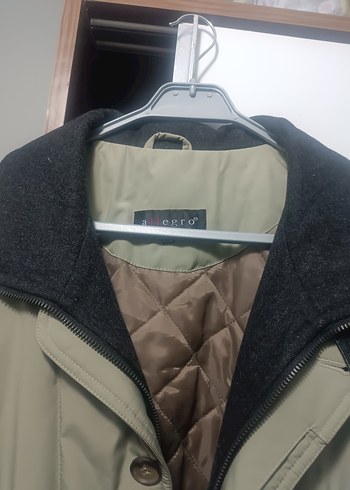 Kemerli Erkek Kaban XXL - Görsel 2