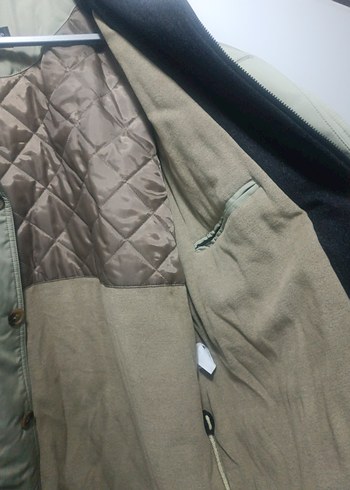 Kemerli Erkek Kaban XXL - Görsel 4