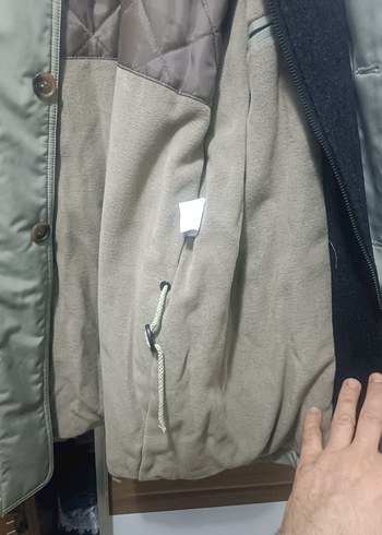 Kemerli Erkek Kaban XXL - Görsel 8