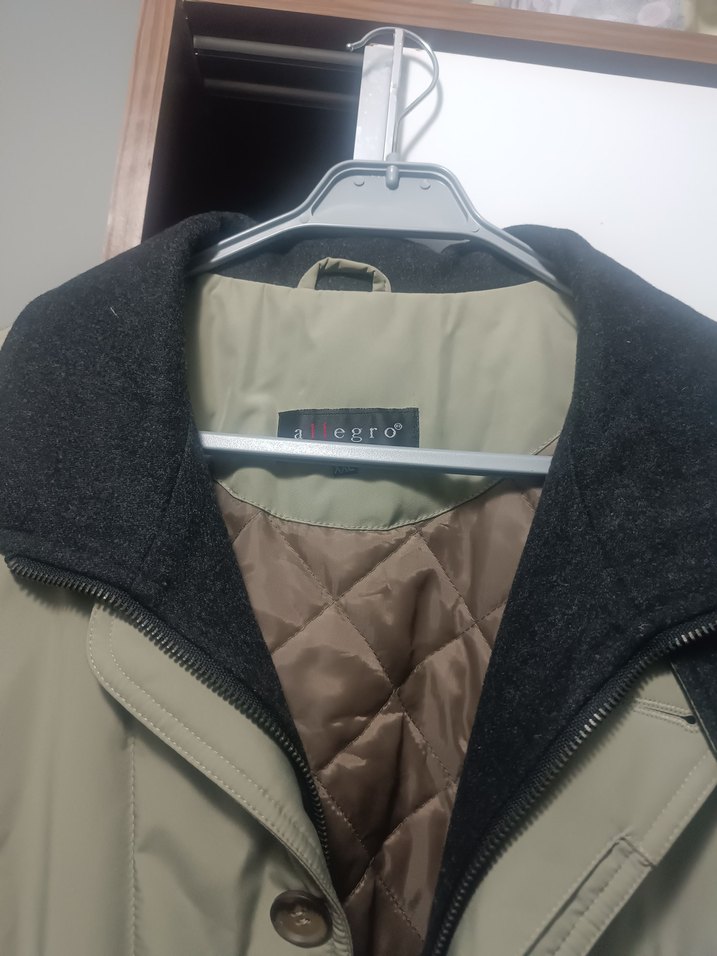 Kemerli Erkek Kaban XXL - Görsel 2