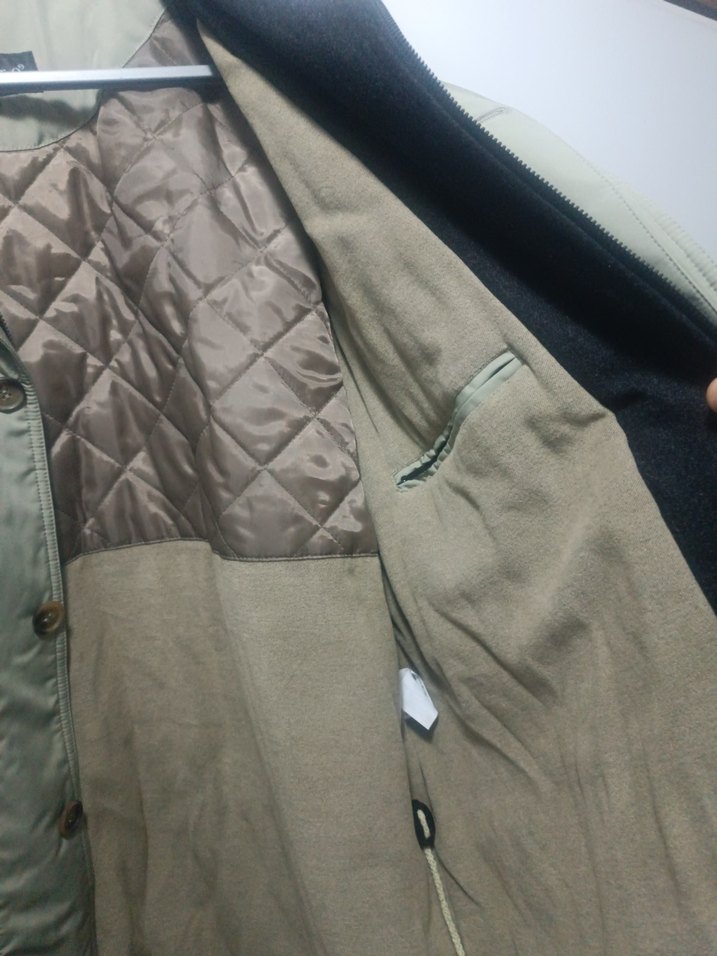 Kemerli Erkek Kaban XXL - Görsel 4