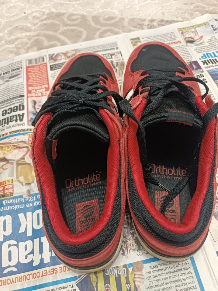 Kırmızı Adidas Stiletto  Spor Ayakkabı 45 no - Görsel 3