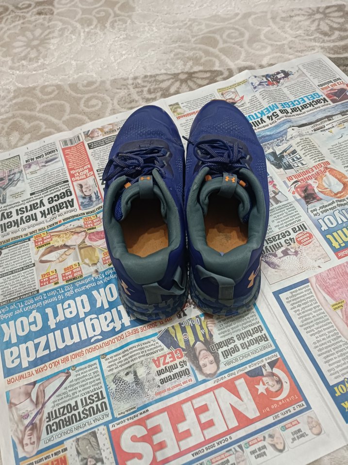 Erkek Lacivert Spor Ayakkabı 47no - Görsel 5