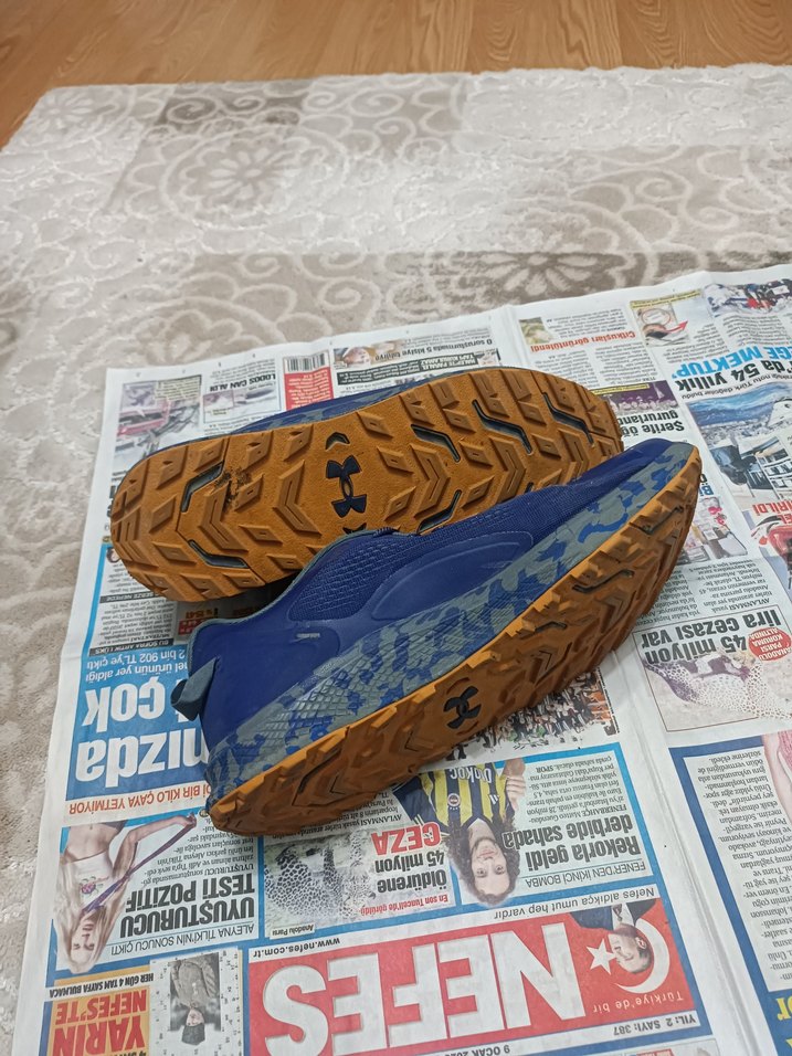 Erkek Lacivert Spor Ayakkabı 47no - Görsel 2