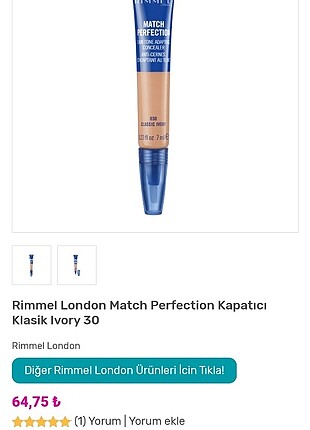  Beden Rımmel concealer