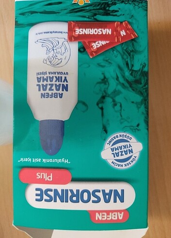 Burun temizleme pompası 