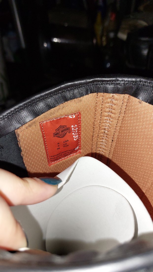 Siyah Tokalı Biker Dizüstü Kadın Çizme Harley Davidson - Görsel 5