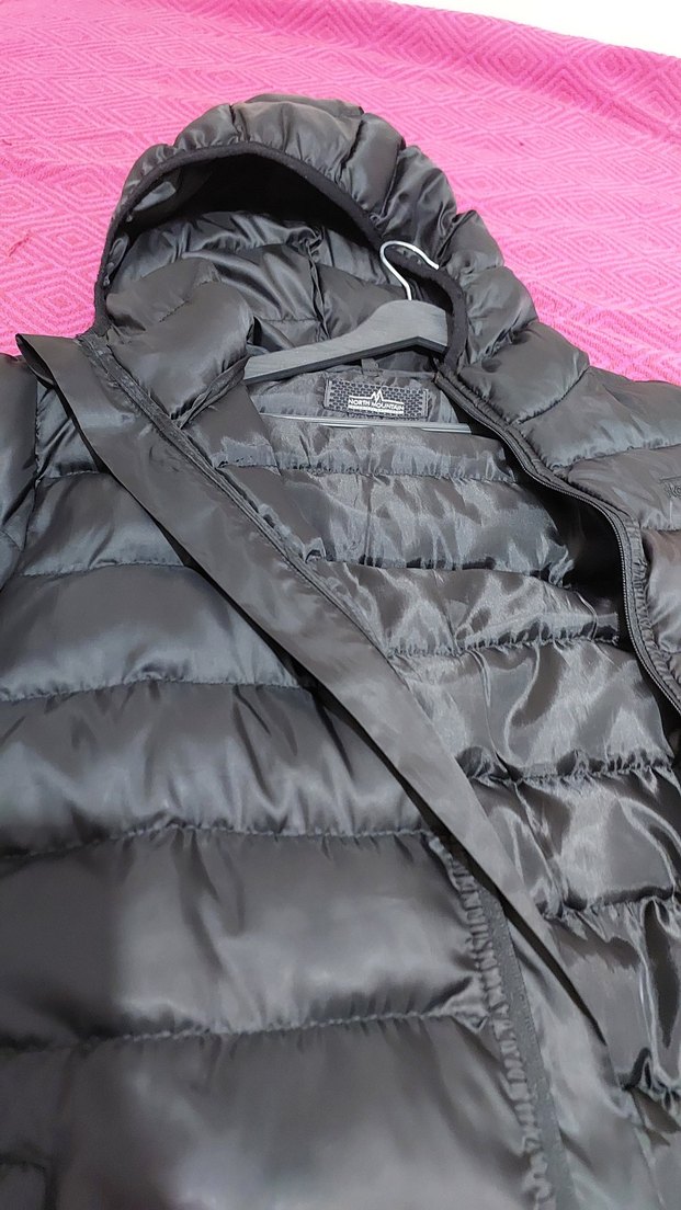 Siyah Fermuarlı erkek Kışlık Mont - Görsel 3