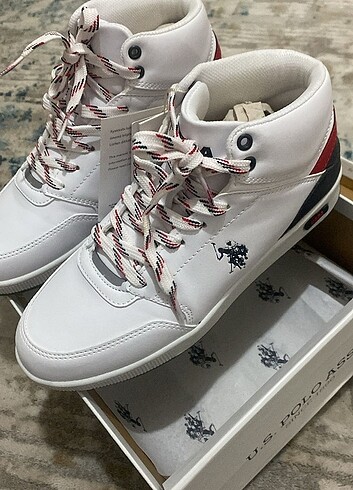 U.S Polo Assn. U. S. Polo Assn. MALONE GSN 2PR Beyaz Uniseks Sneaker