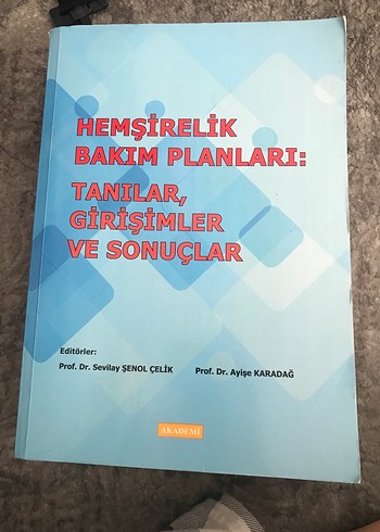 Hemşirelik Bakım Planları Kitabı