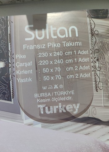 saten pike takımı - Görsel 4