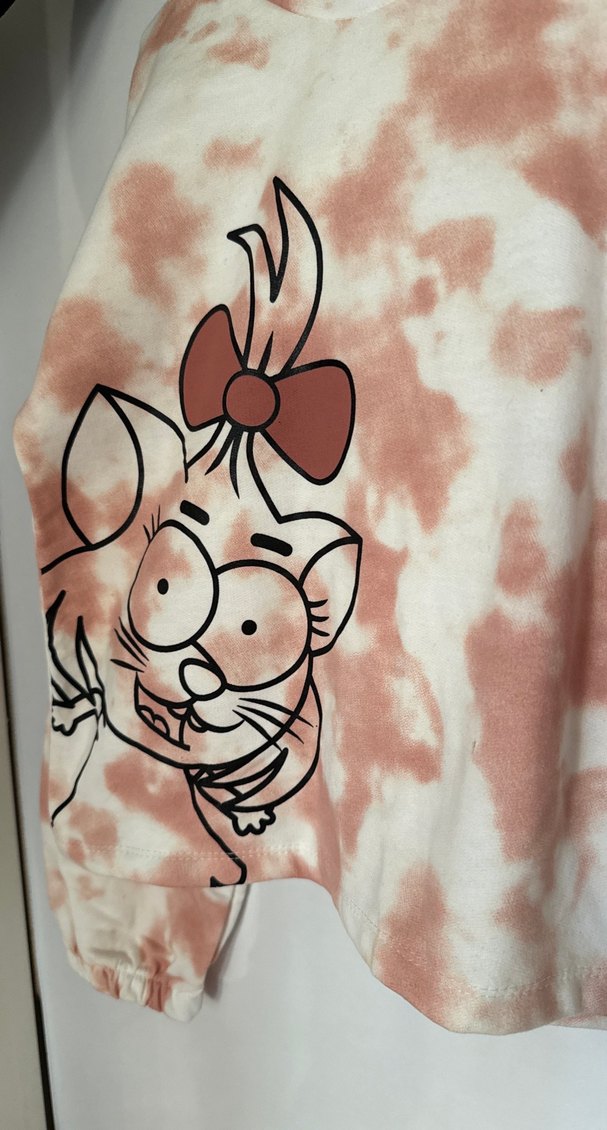 Kız Çocuk Peluş Detaylı Sweatshirt 10-11 yaş - Görsel 2