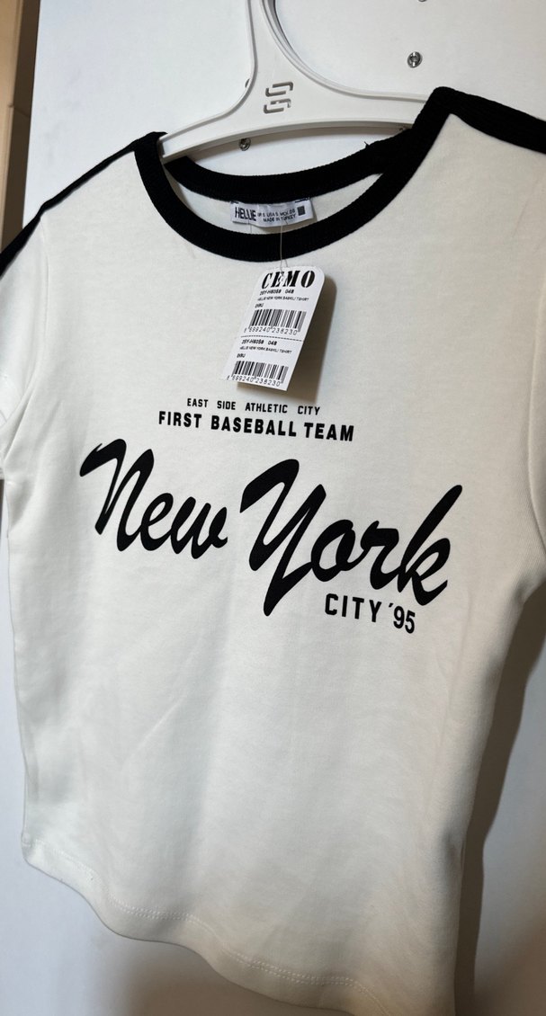 Beyaz  Kısa Kollu Tişört - Görsel 2