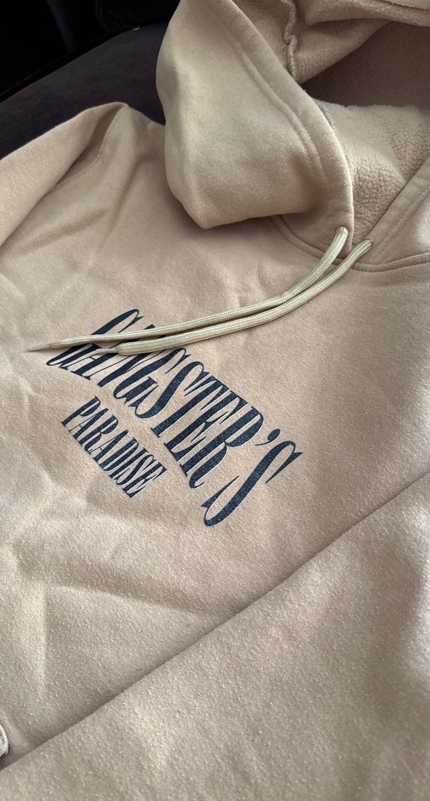 Kapüşonlu, Baskılı, Salaş Kadın Sweatshirt - Görsel 3