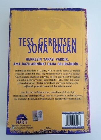  Tess Gerritsen Sona Kalan