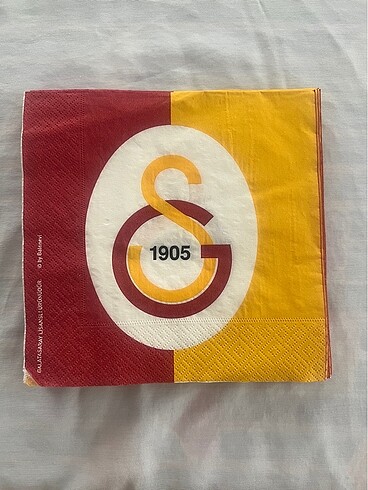 Galatasaraylı kağıt peçete