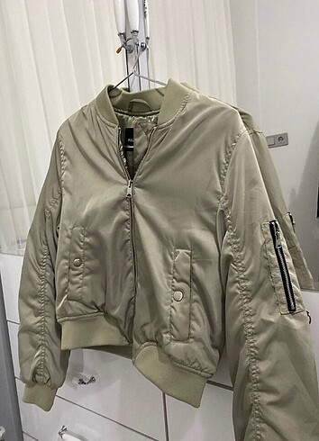 s Beden haki Renk Pull bear ceket