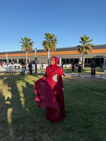 Bordo abiye