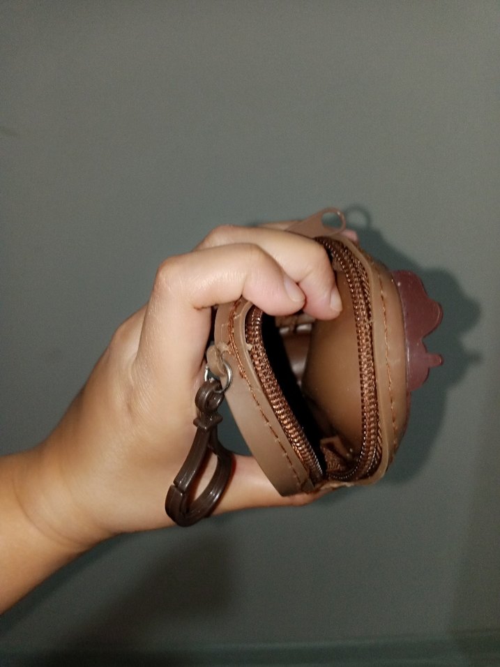 Dondurma Baskılı Kahverengi cuzdan - Görsel 4