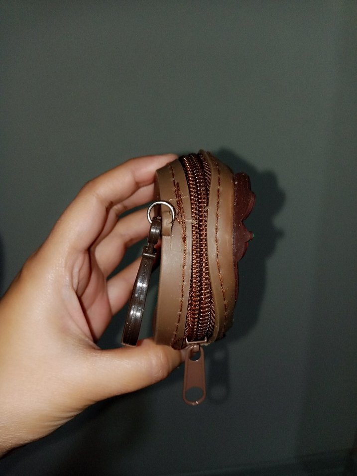 Dondurma Baskılı Kahverengi cuzdan - Görsel 3