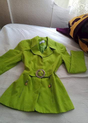 American Vintage Fistik Yesili Vintage Y2k Retro Blazer Ceket